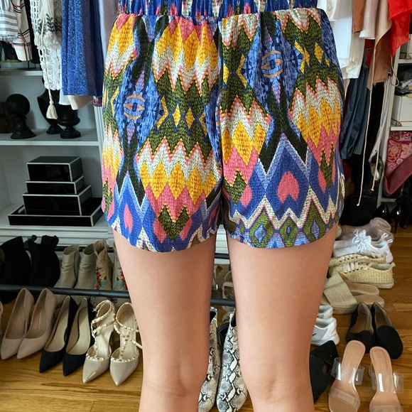 Tyche multi colored shorts! Size large. - Picture 2 of 3